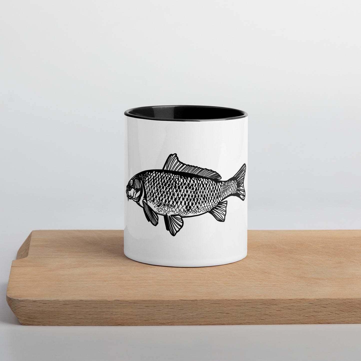 Common Carp Mug with Color Inside