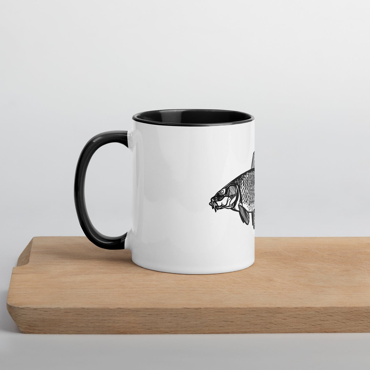 Common Carp Mug with Color Inside