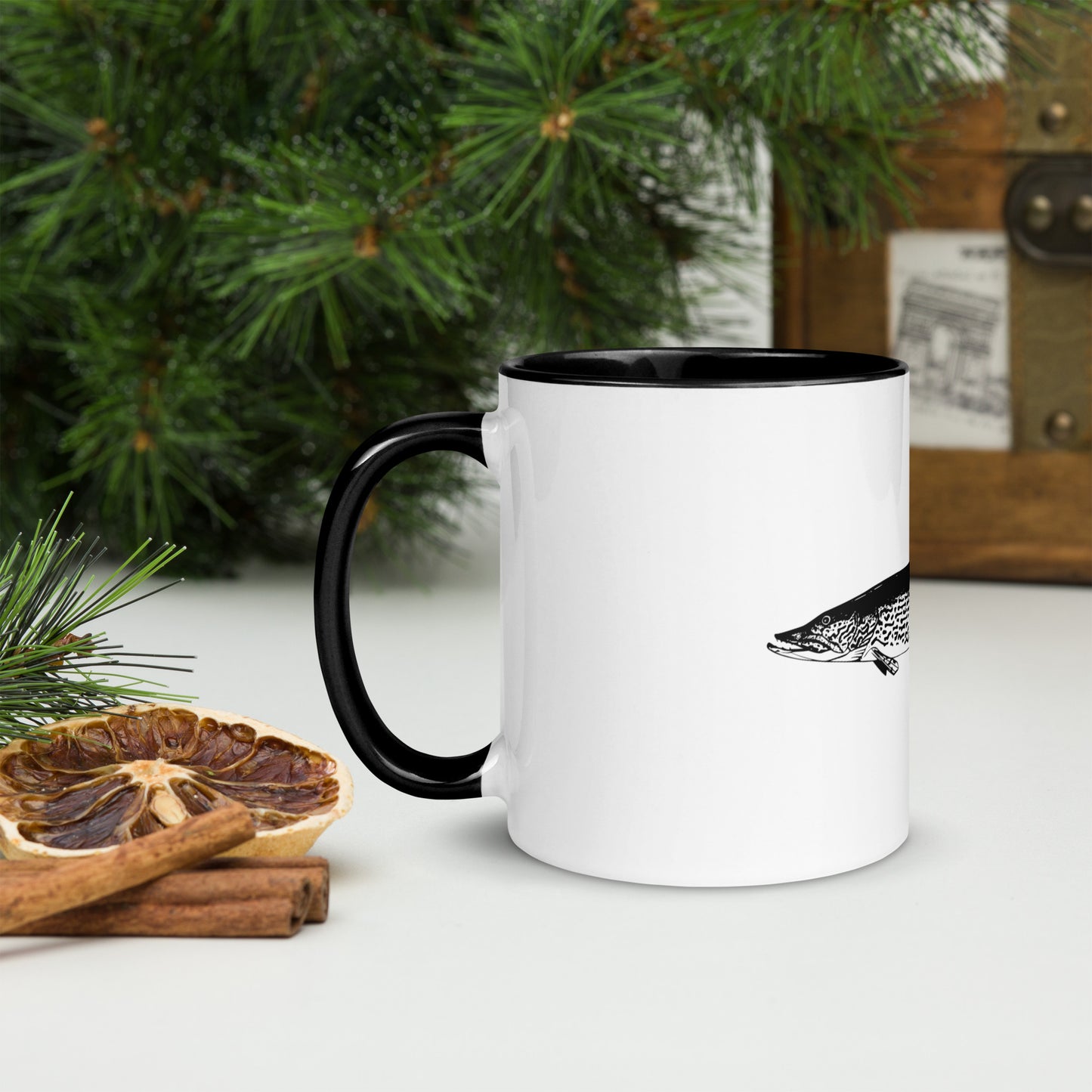 Pike Mug with Color Inside