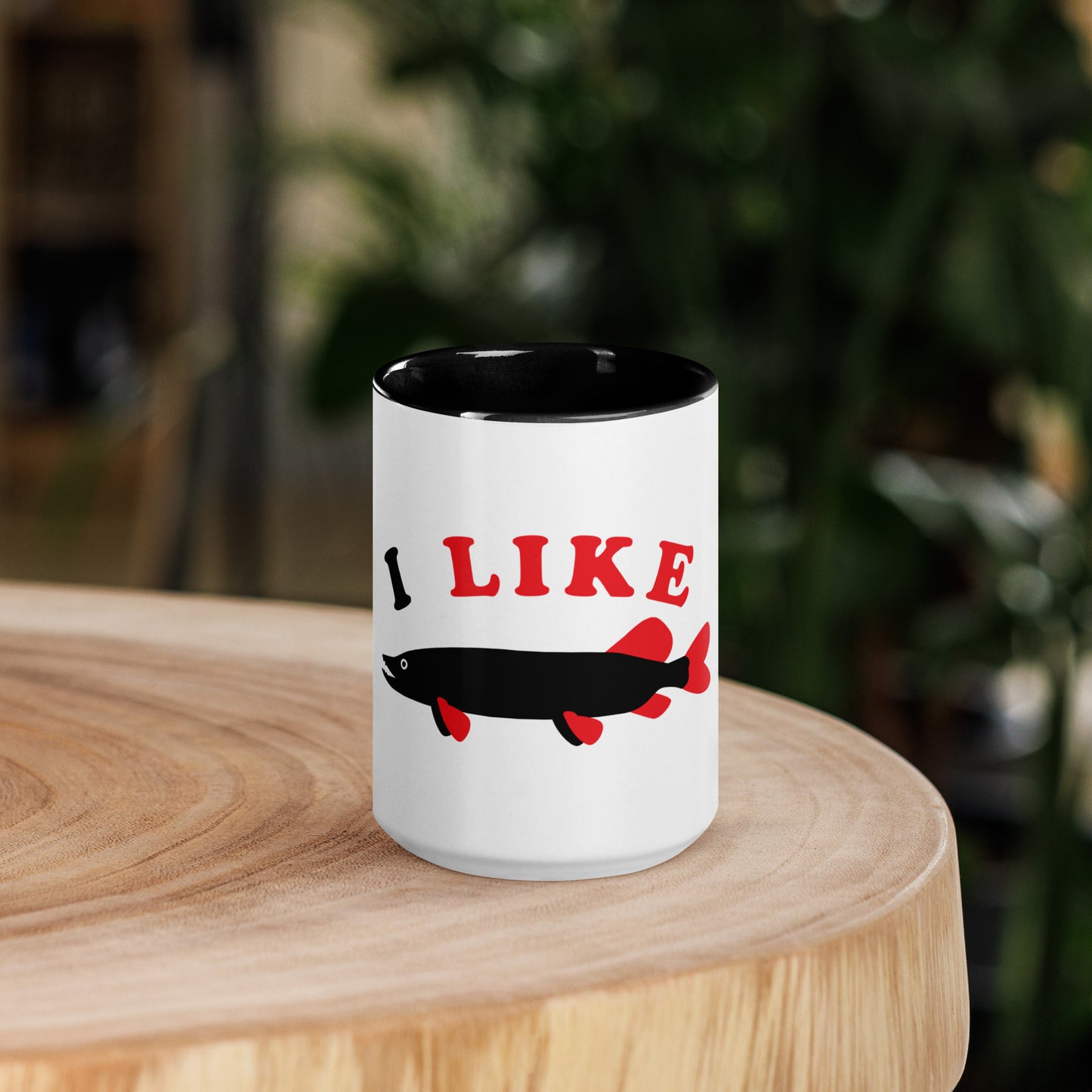 I Like Pike Mug with Color Inside