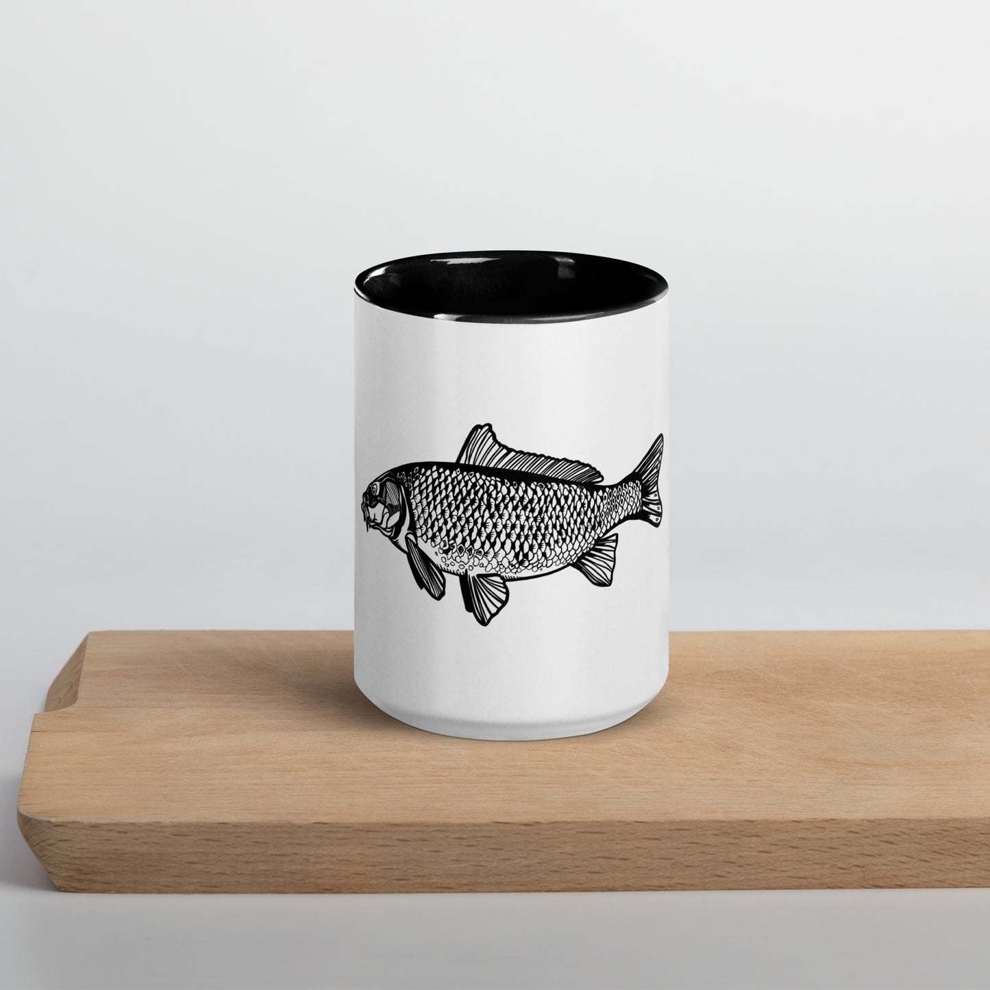 Common Carp Mug with Color Inside