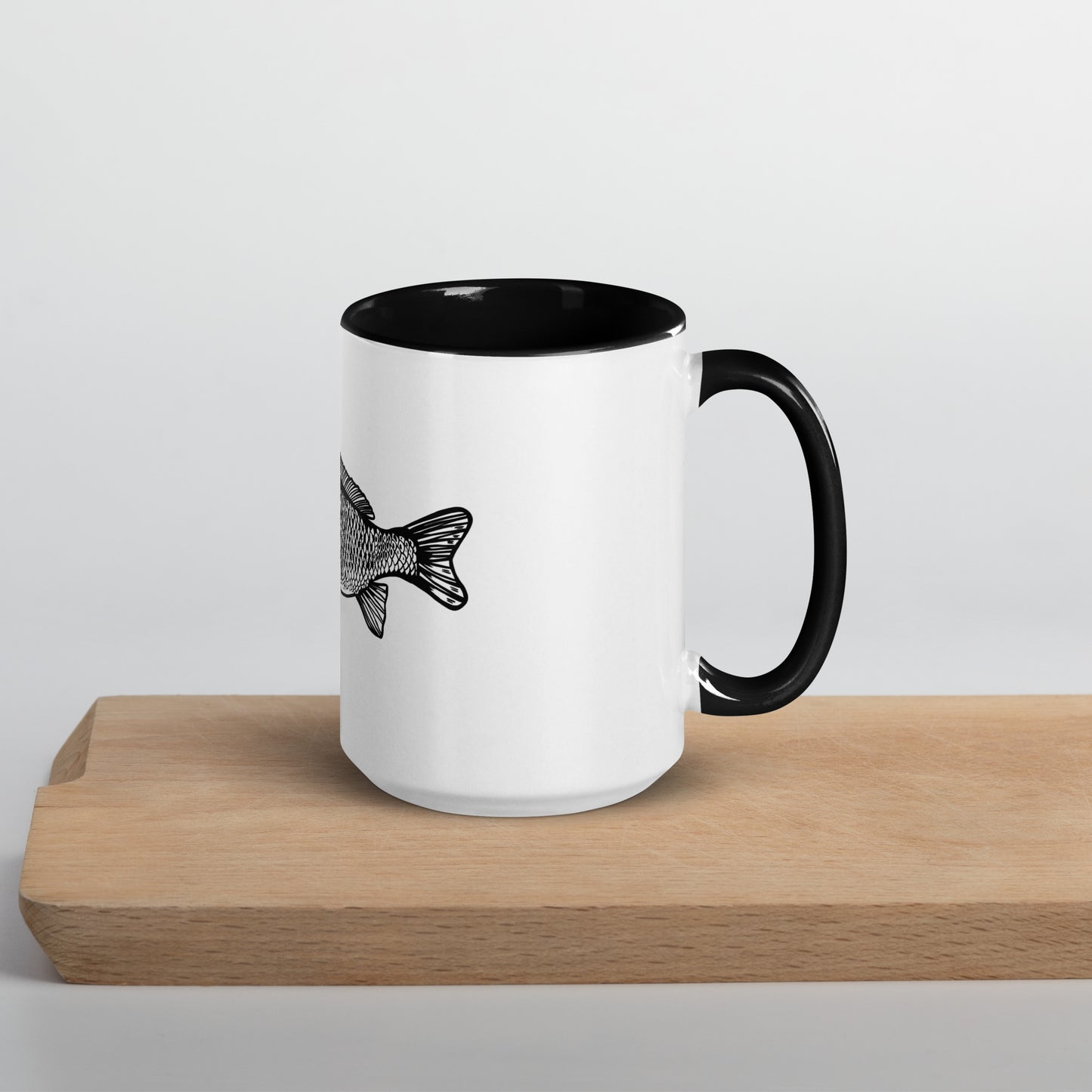 Common Carp Mug with Color Inside