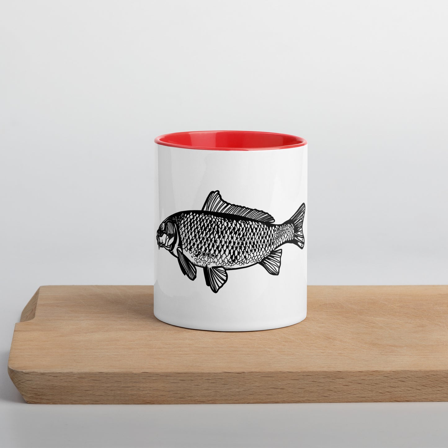 Common Carp Mug with Color Inside