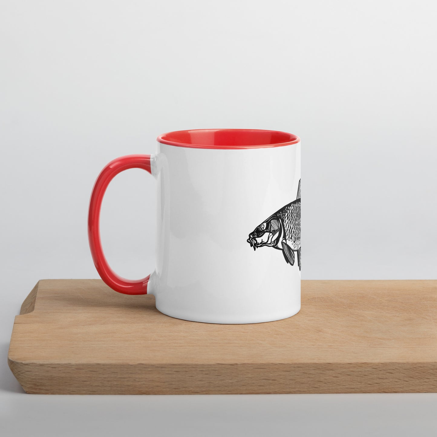 Common Carp Mug with Color Inside