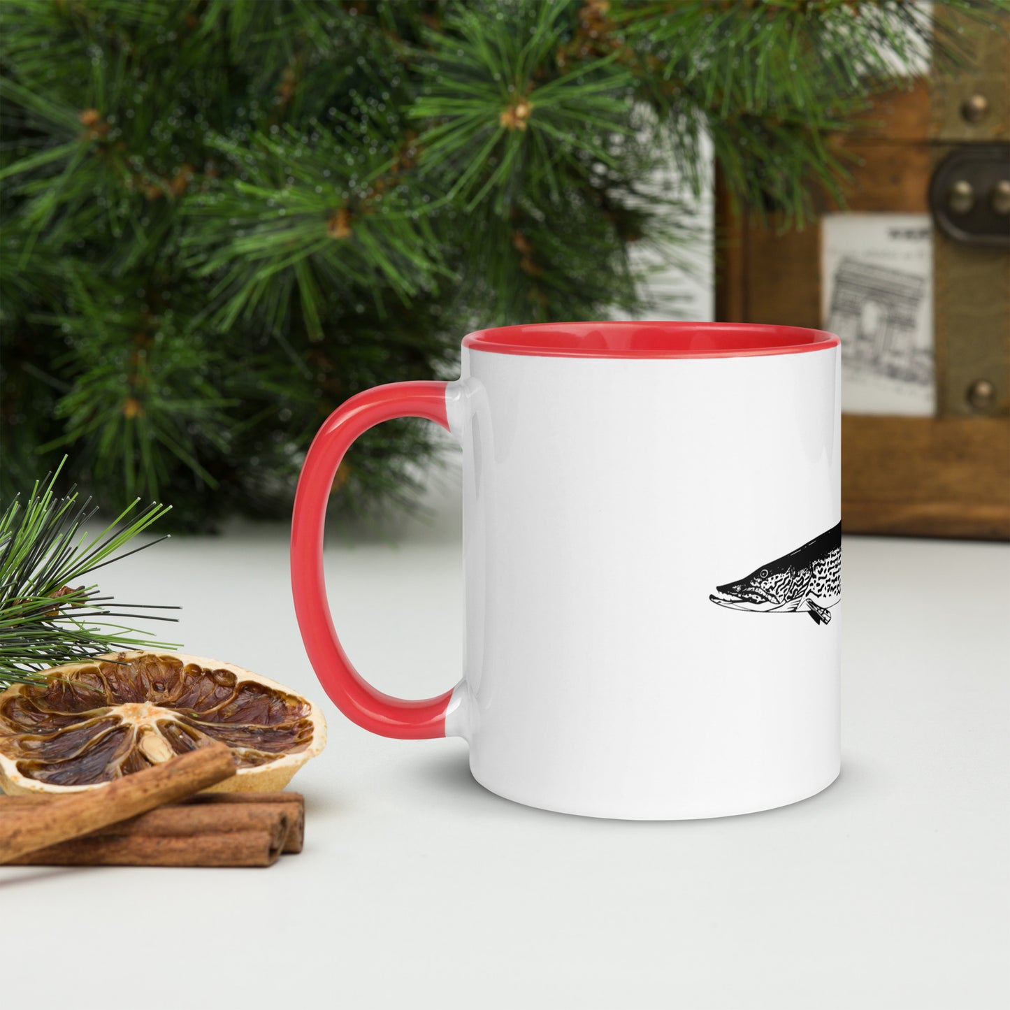 Pike Mug with Color Inside
