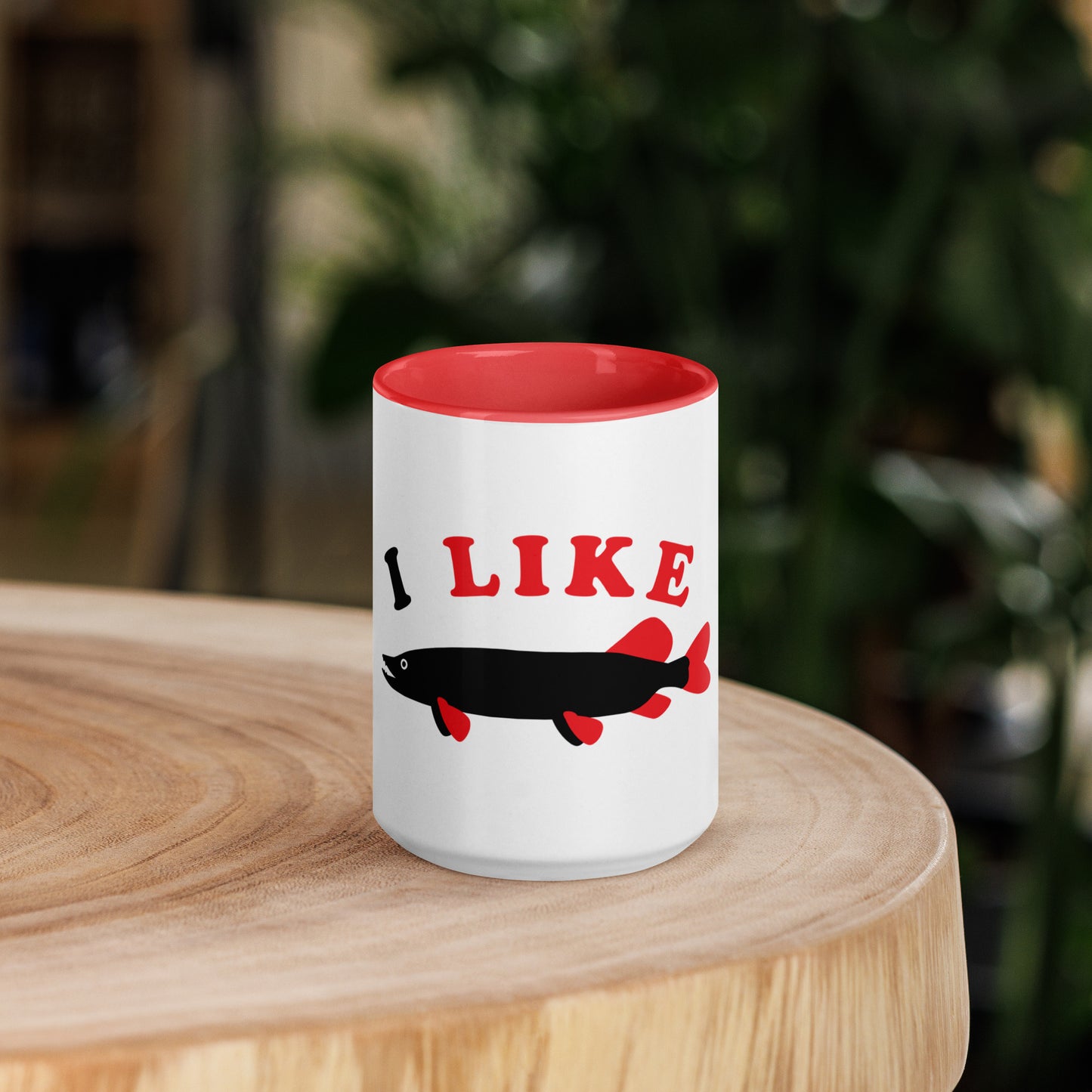 I Like Pike Mug with Color Inside