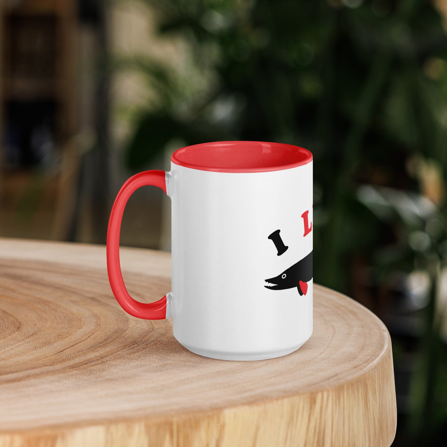 I Like Pike Mug with Color Inside