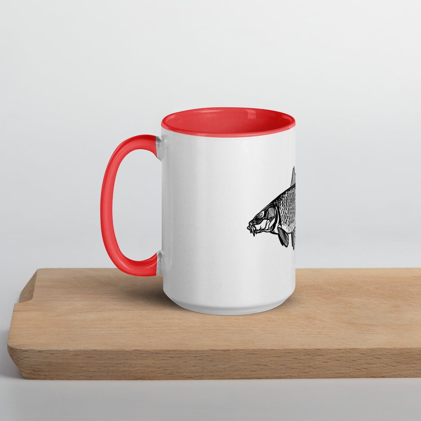 Common Carp Mug with Color Inside