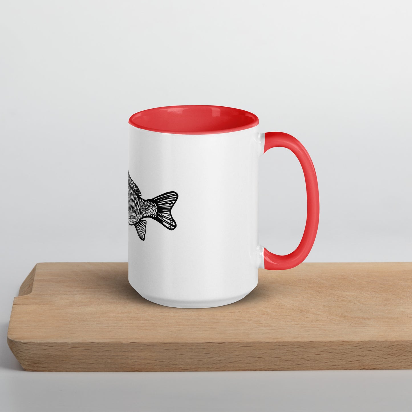 Common Carp Mug with Color Inside