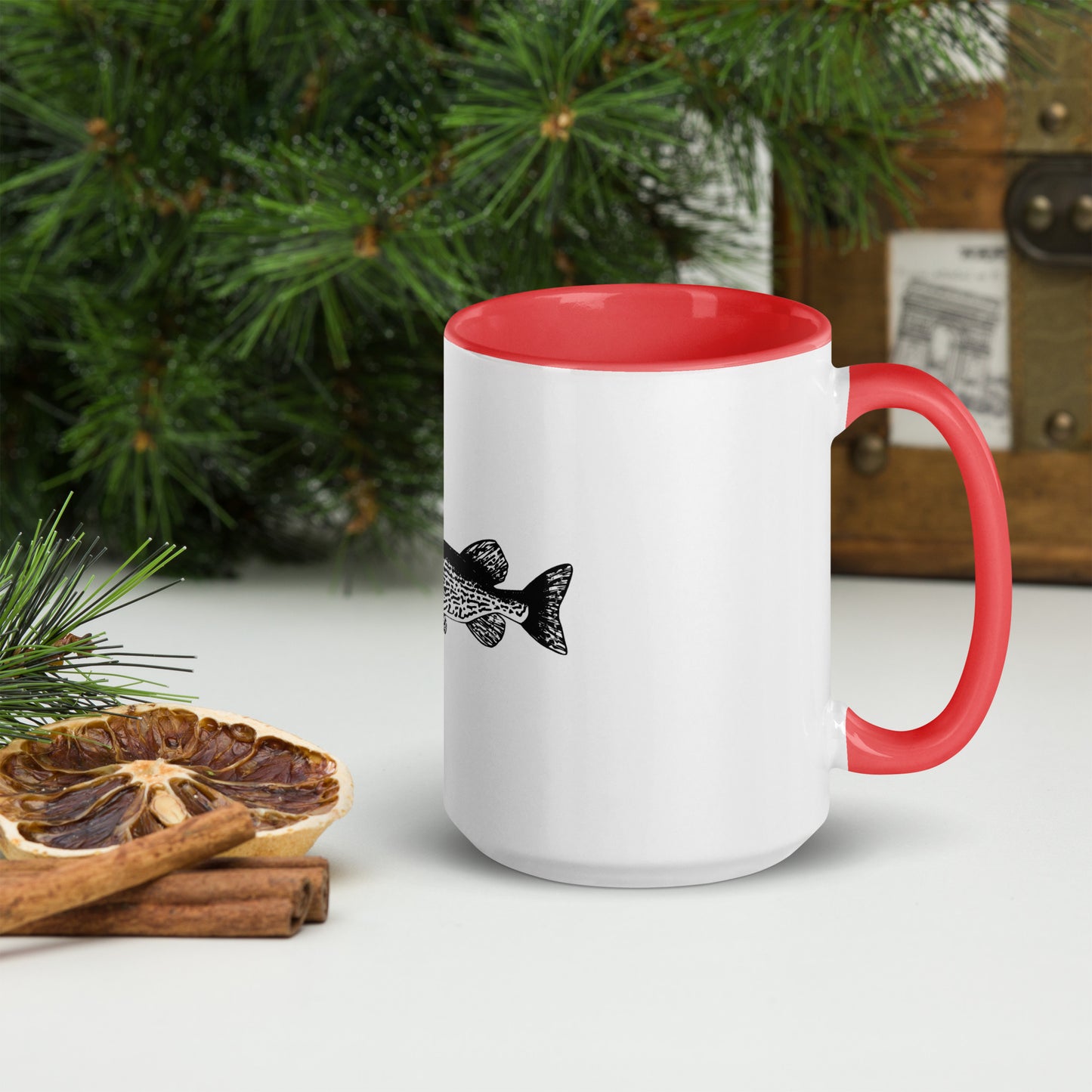 Pike Mug with Color Inside